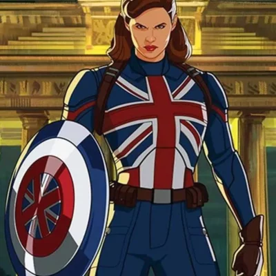 WHAT IF 2021 Peggy Carter Jacket