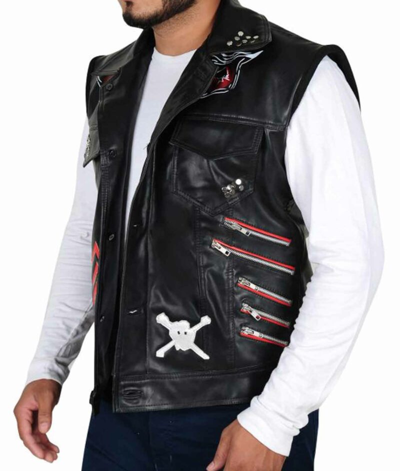 Baron Corbin Leather Vest