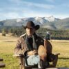 John Dutton Kevin Costner Yellowstone Brown Corduroy Jacket