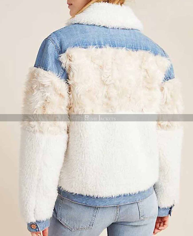 Keana Marie Dash & Lily Fur Denim Jacket 