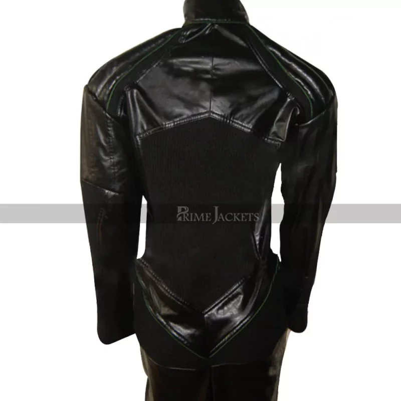 X-men Rogue Costume Black Leather Jacket
