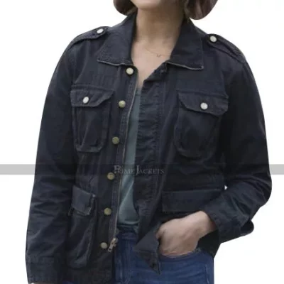 monica raymund hightown jacket