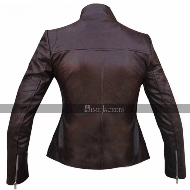San Andreas (Blake) Alexandra Daddario Biker Leather Jacket