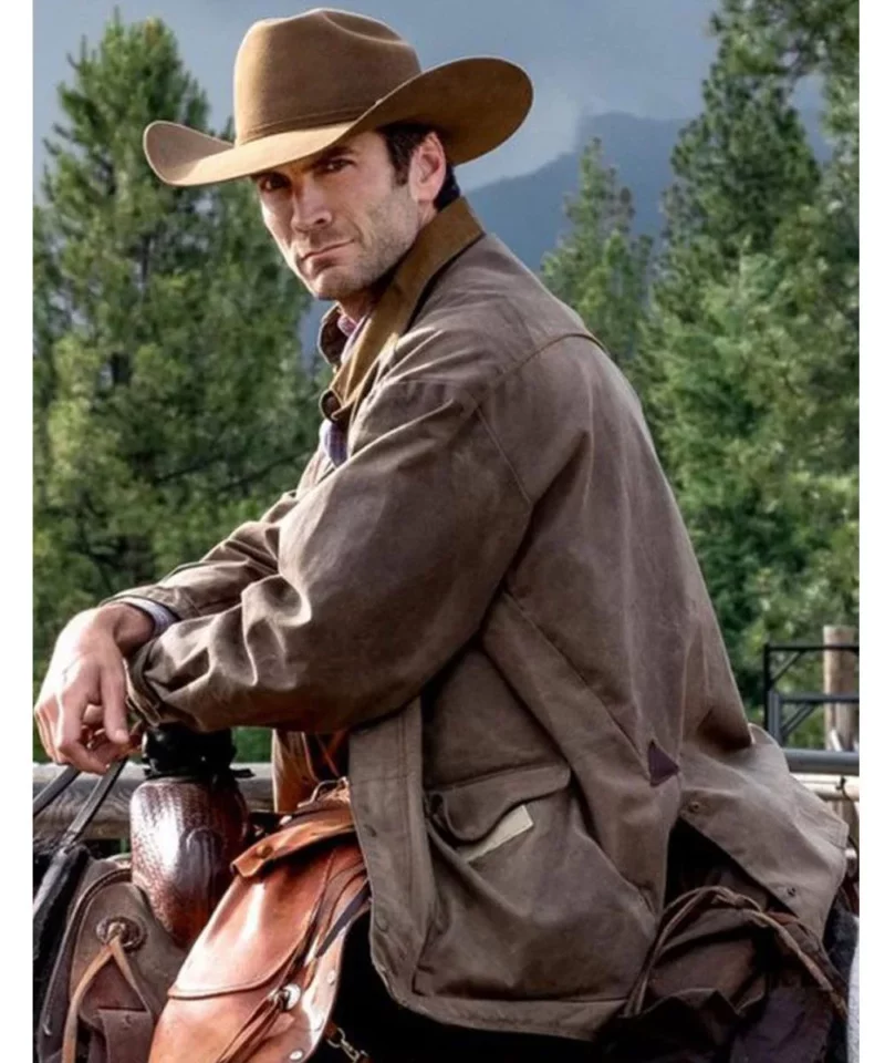 Yellowstone Jamie Dutton Leather Jacket