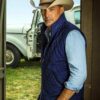 John Dutton Blue Vest