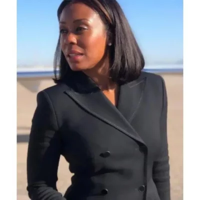 Yellowstone S4 Willa Hayes Black Coat