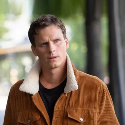Adam Palsson Young Wallander Brown Jacket