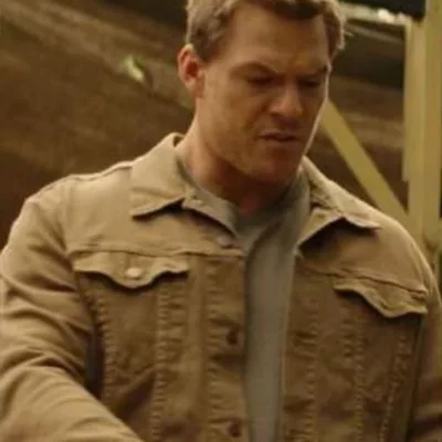 Alan Ritchson Reacher Denim Jacket
