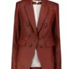 The Flight Attendant Brown Blazer