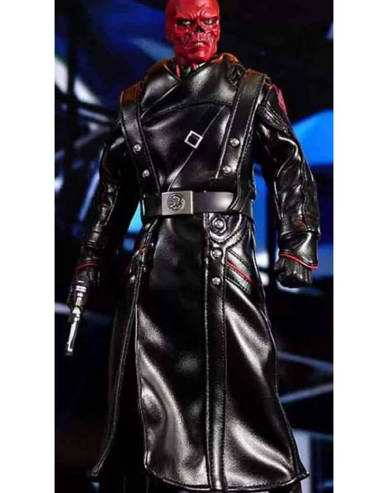 Captain America Avenger Red Skull Coat