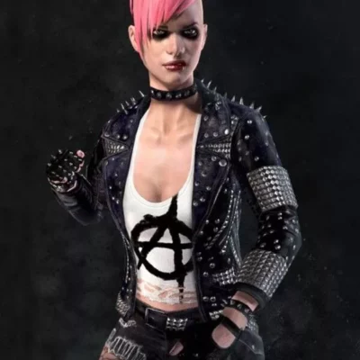 Mortal Kombat 11 Cassie Cage Punk Jacket