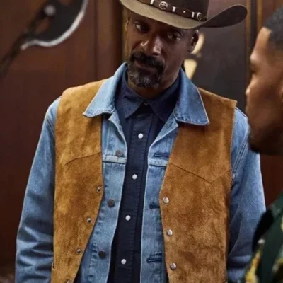 Day Shift 2022 Snoop Dogg Leather Vest