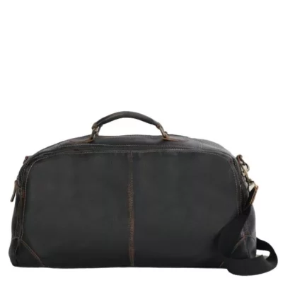 Distressed Landon Leather Duffel