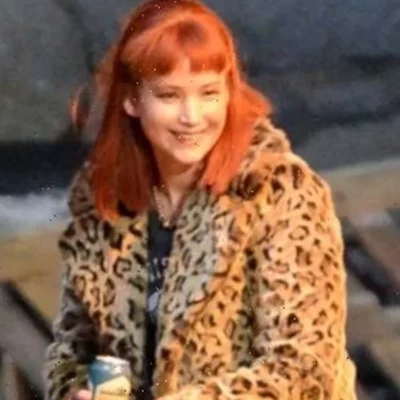 Jennifer Lawrence Don’t Look Up Cheetah Coat