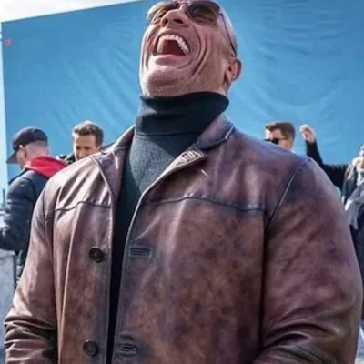 Dwayne Johnson Red Notice Coat