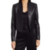 Emily Cooper Emily In Paris Black Leather Jacket