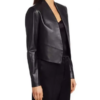Emily Cooper Emily In Paris Black Leather Jacket