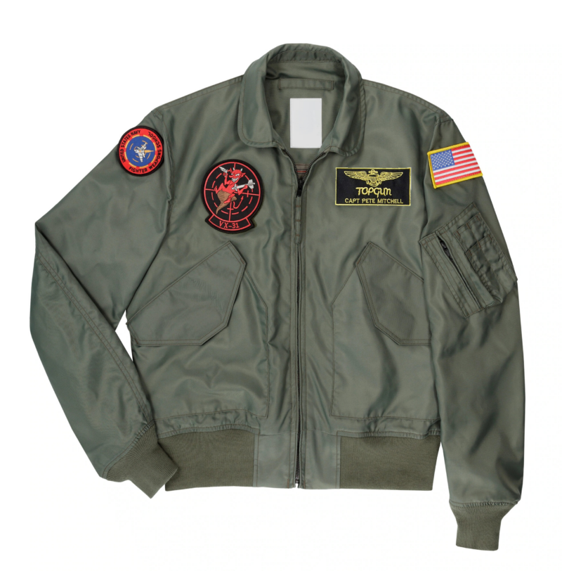 Top Green Gun Flight Lady Gaga Jacket