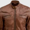 Waxed Vintage Brown Jacket