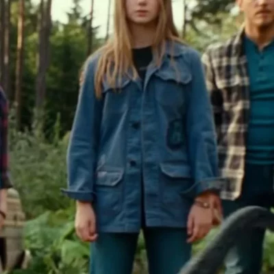 Maisie Lockwood Jurassic World Dominion Denim Jacket