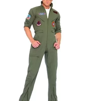 Top Mave-rick Gun Costume