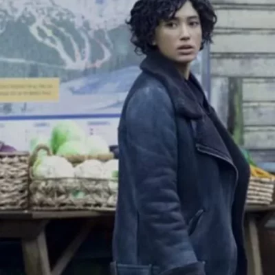 Nora Antony Upload Season 2 Shearling Jacket