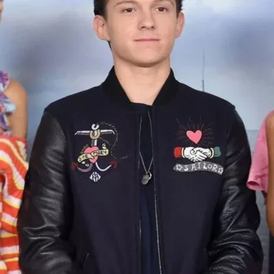 Tom Holland NYC Photocall Fashion Jacket
