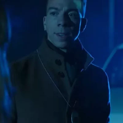 Officer Gene Clemens In the Dark Coat