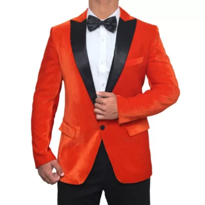 Orange Tuxedo Kingsman Dinner Jacket