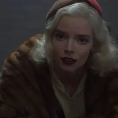 Peaky Blinders S6 Anya Taylor Joy Fur Coat