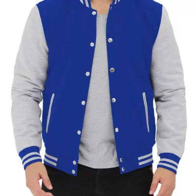 Blue Letterman Jacket