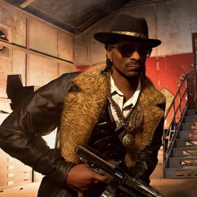 Snoop Dogg Call of Duty Shearling Coat