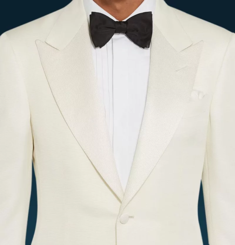 Spectre James Bond White Tuxedo â€“ Free Bow Tie