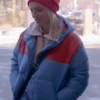 Sylvie Brett Chicago Fire Season 10 Blue Puffer Jacket