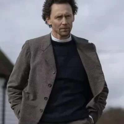 Tom Hiddlestone The Essex Serpent Brown Blazer
