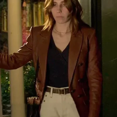 The Flight Attendant Brown Blazer