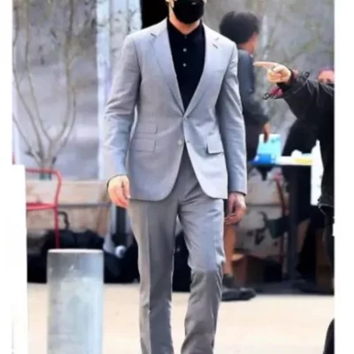 The Gray Man Ryan Gosling Grey Suit