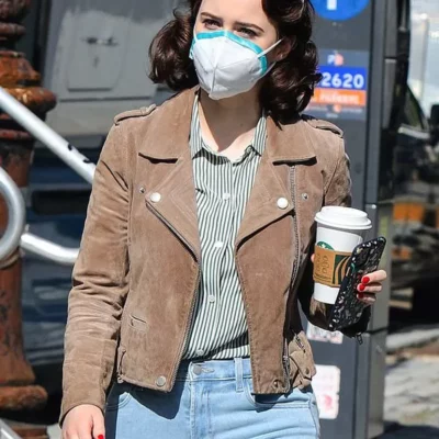 The Marvelous Mrs.Maisel S4 Miriam Maisel Brown Jacket