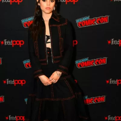 Tv Series Wednesday Jenna Ortega Bomber Jacket