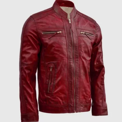 Waxed Burgundy Jacket